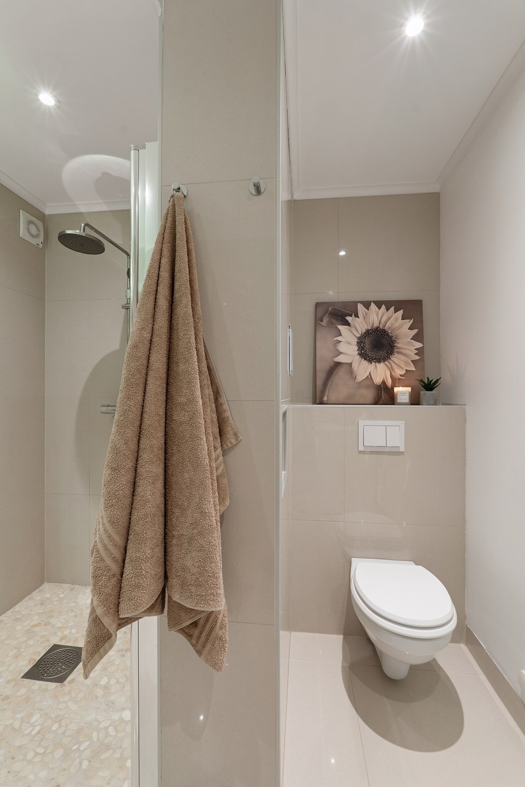 Baderommet ble pusset opp i 2018. Galleribilde