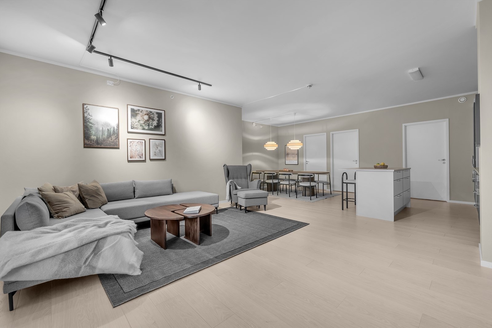 Sameiet er veldrevet, har god kontroll på økonomien og felleskostandene dekker alt bortsett fra strømkostnadene. Galleribilde