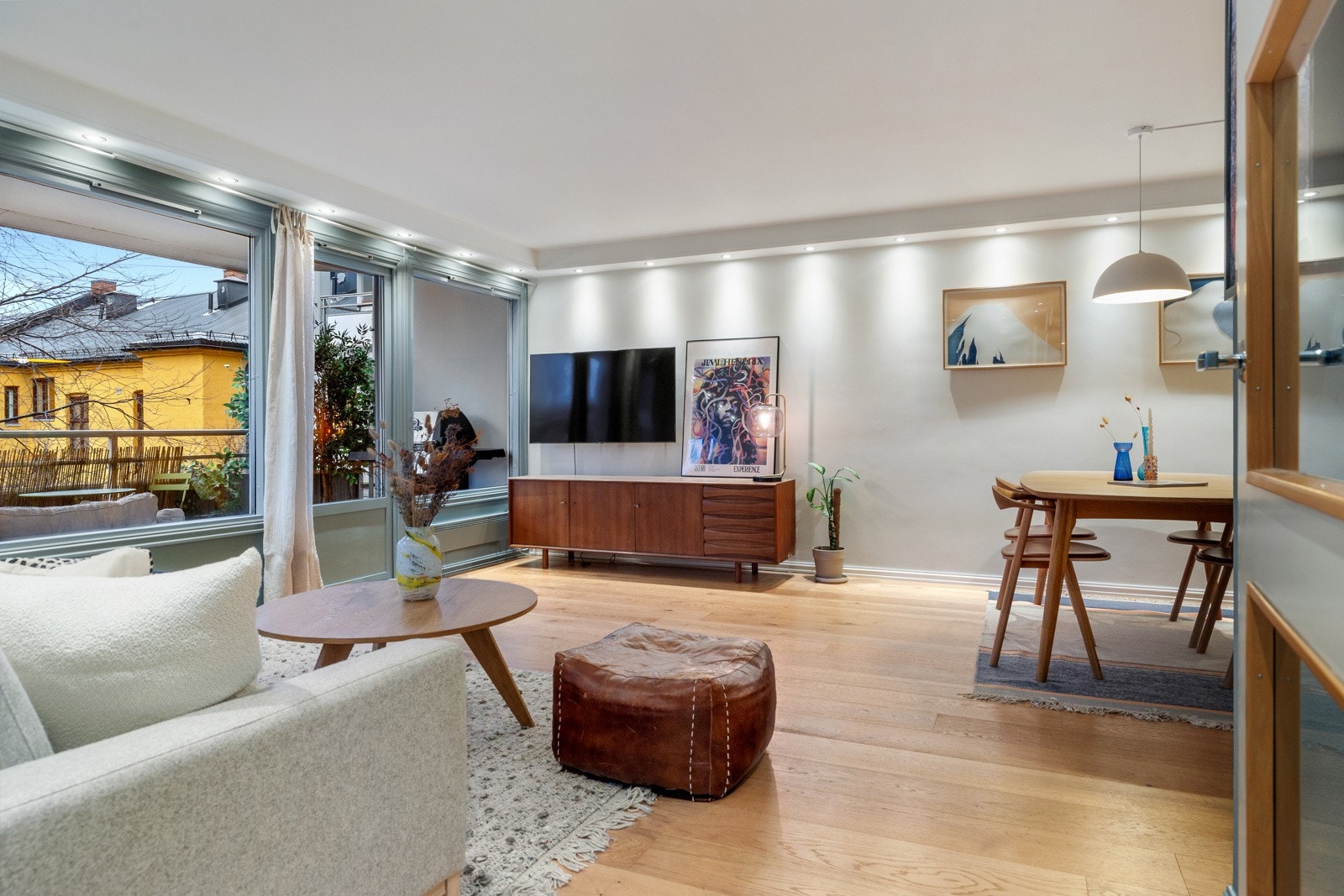 Leiligheten byr på en god og funksjonell planløsning. Galleribilde