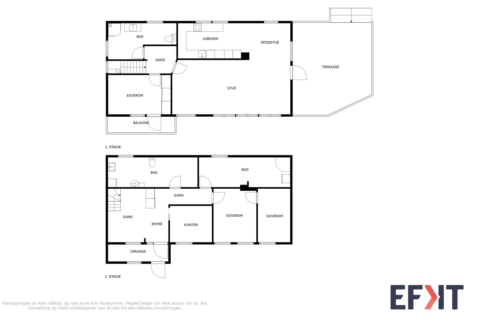 Planskisser Galleribilde