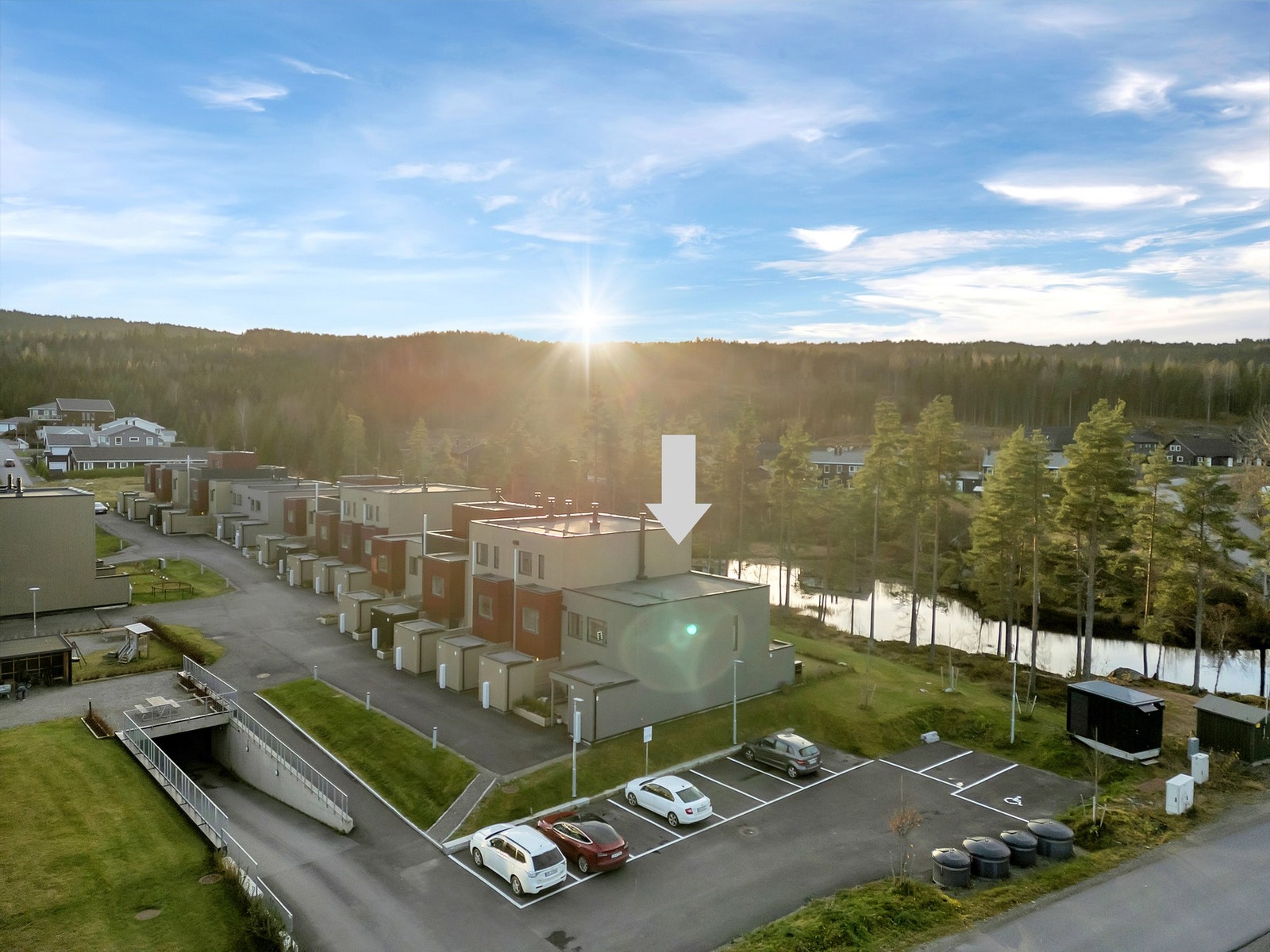 Her får du en behagelig utsikt til naturen og endebeliggenhet! Galleribilde