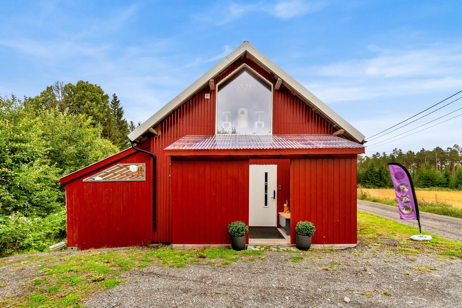 Eget veldrevet kattehotell på eiendommen Galleribilde