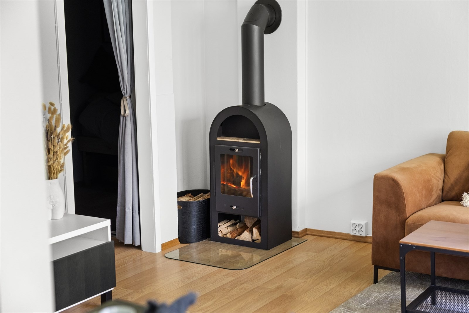 En stemningsfull varmekilde som gjør kjølige dager ekstra behagelige. Galleribilde