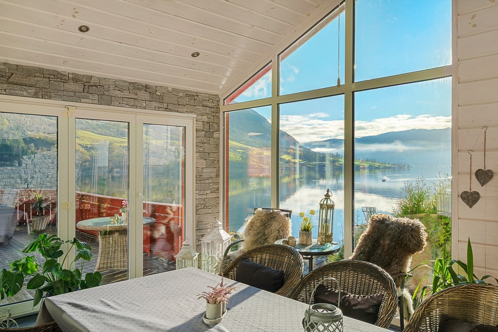 Foldedører i front Galleribilde