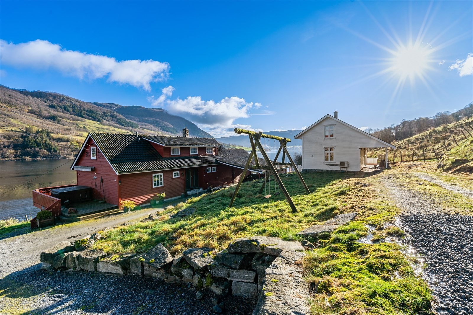 Våningshus og "skulestova" Galleribilde