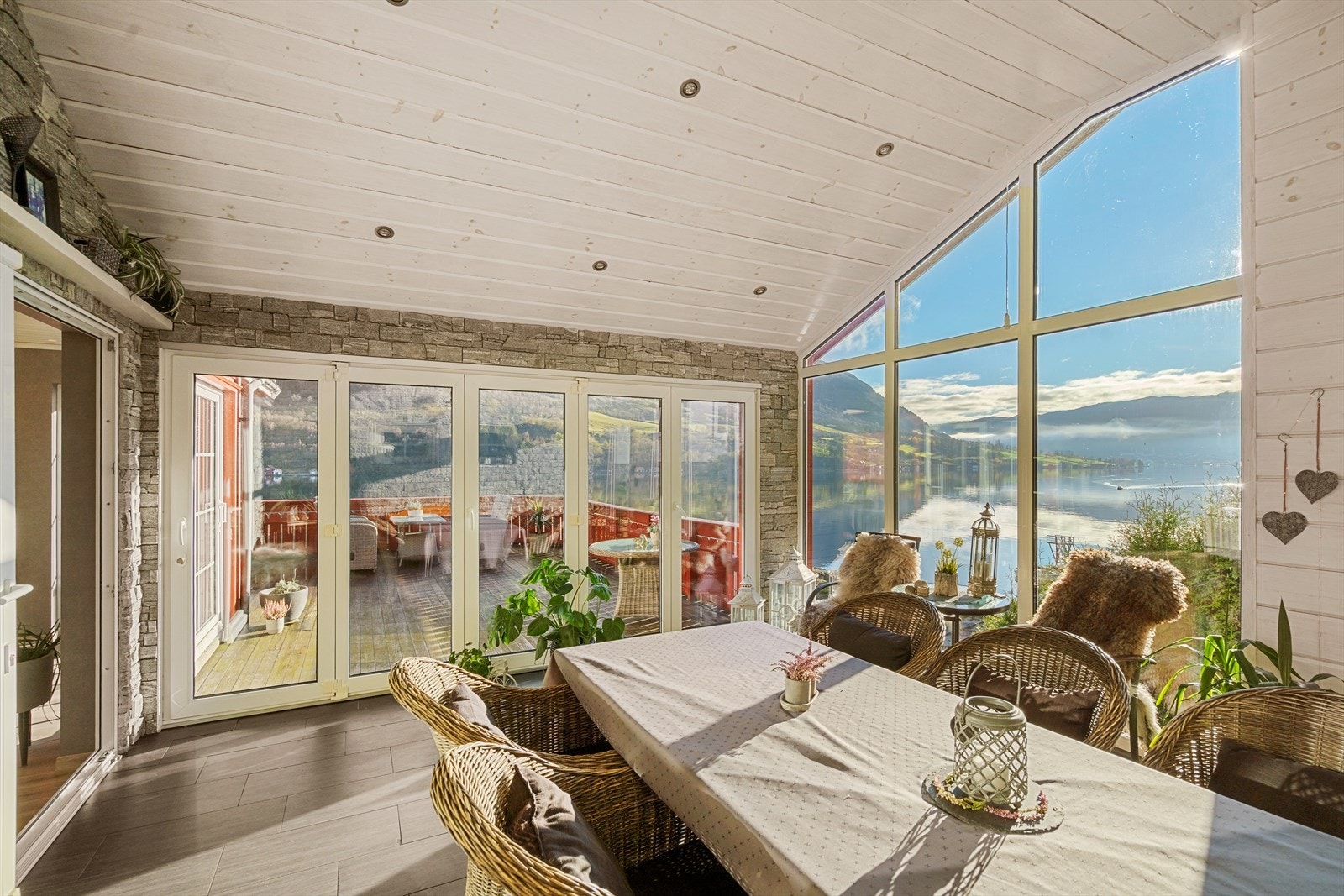 Store foldedører Galleribilde