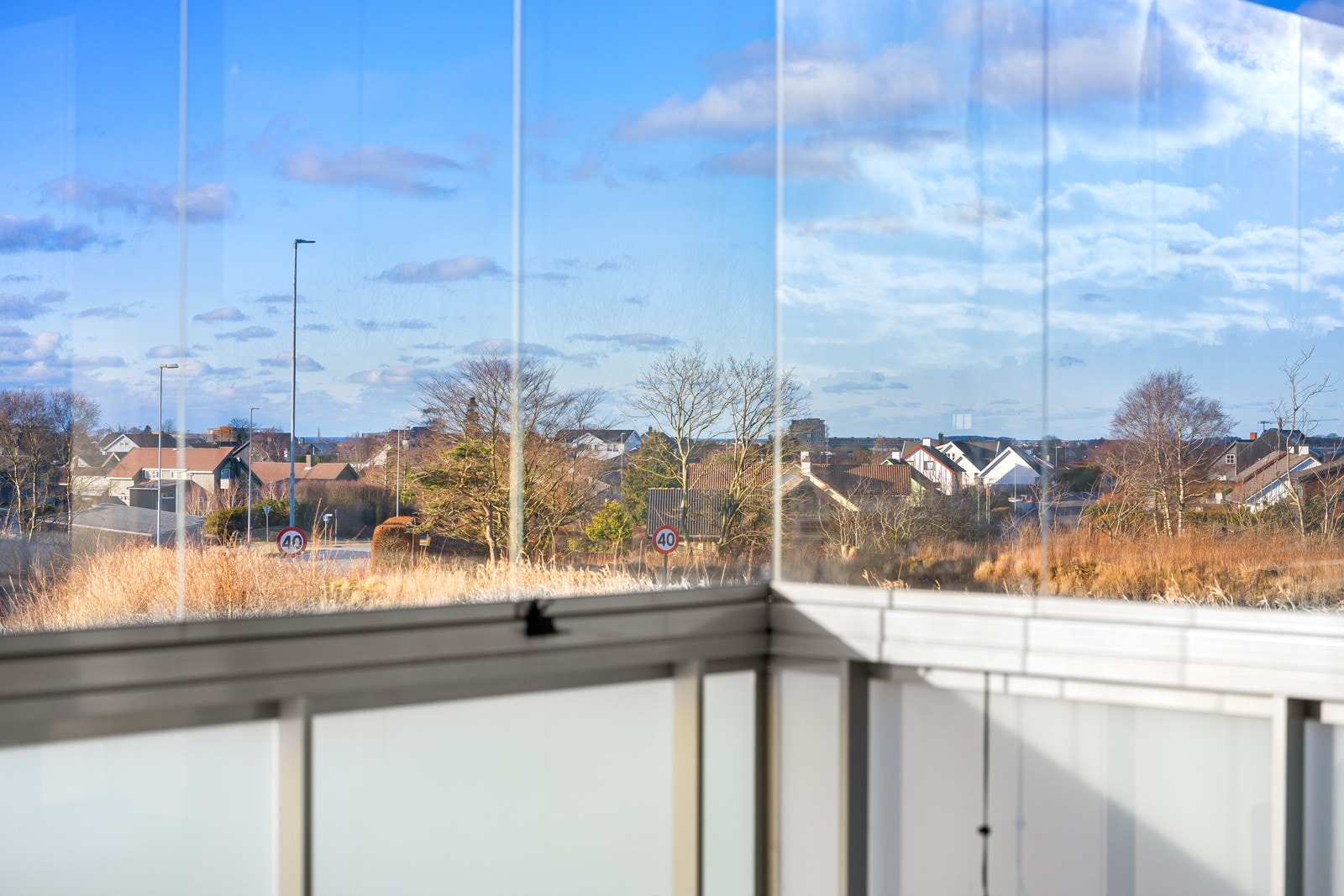 Utsikt fra balkongen. Galleribilde