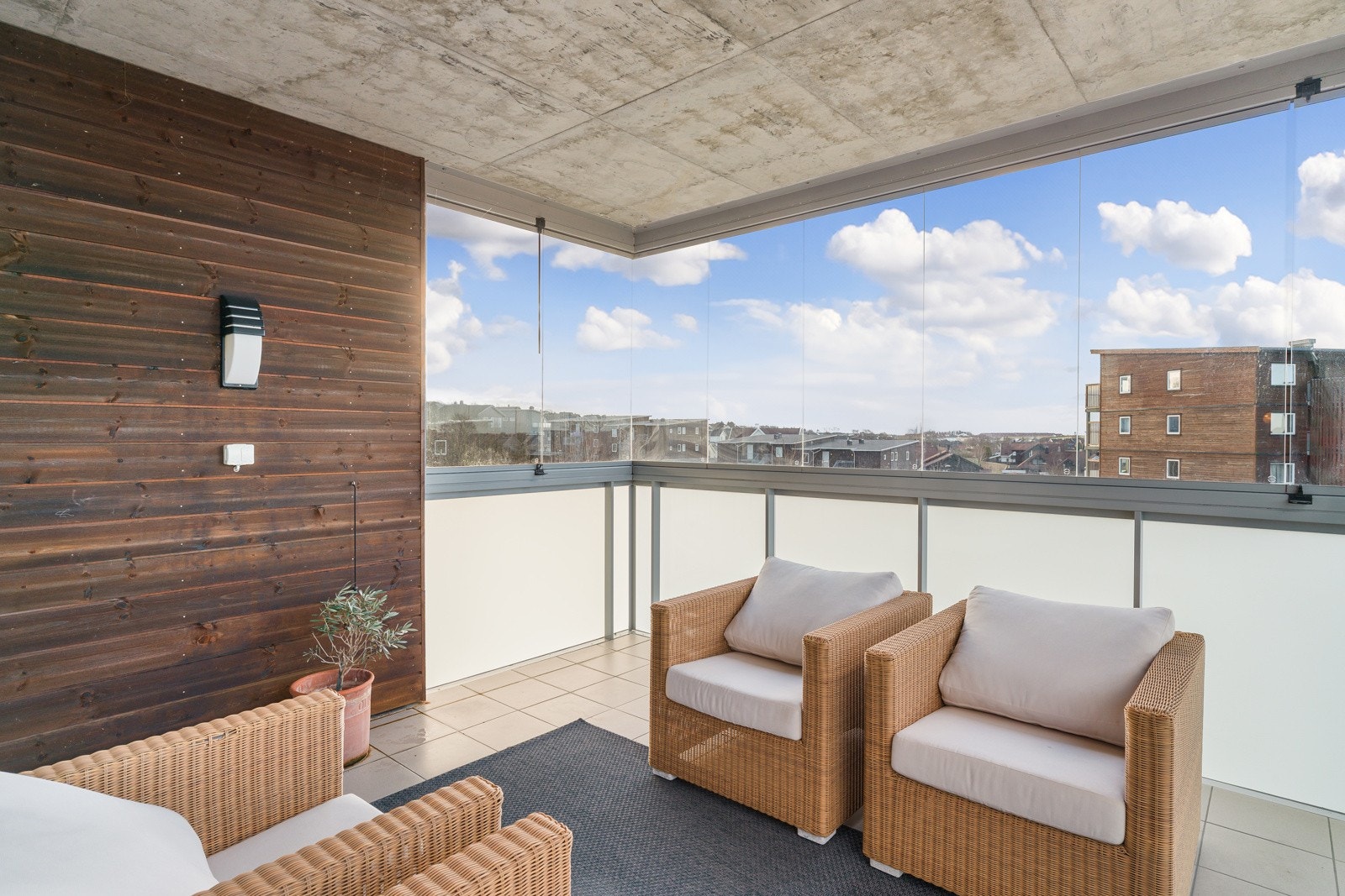 Her kan man nyte av gode solforhold! Galleribilde