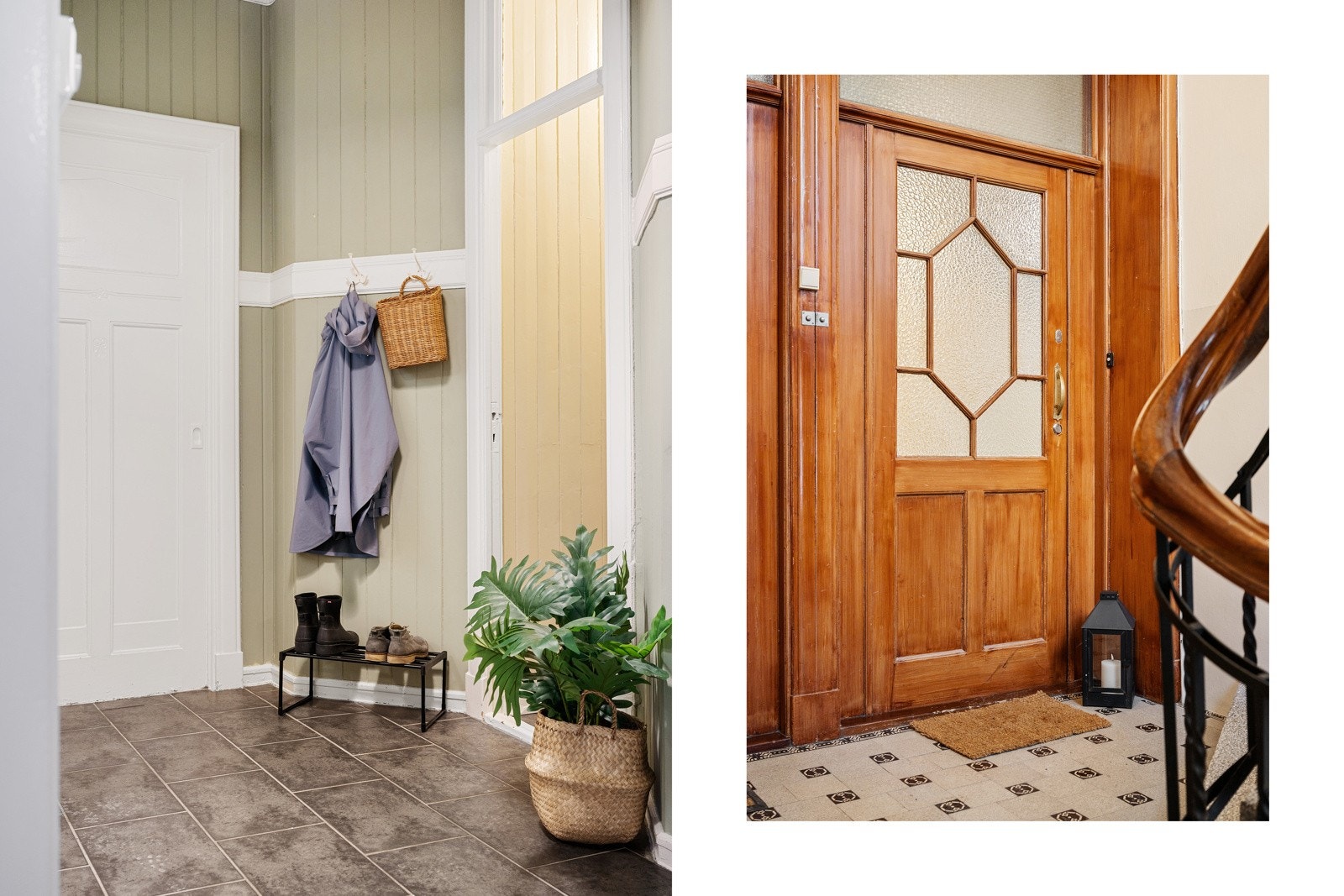 Leiligheten ligger i byggets andre etasje og byr på 94 kvm med bevart bygårdssjarm. Galleribilde