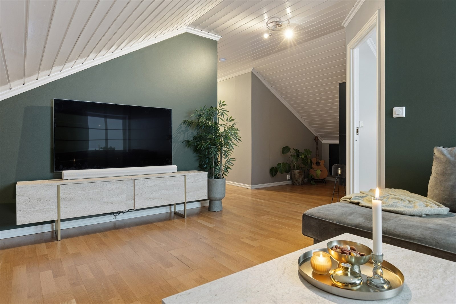 En ekstra stue kan gi ytterligere spillerom og privatliv for alle i familien. Galleribilde