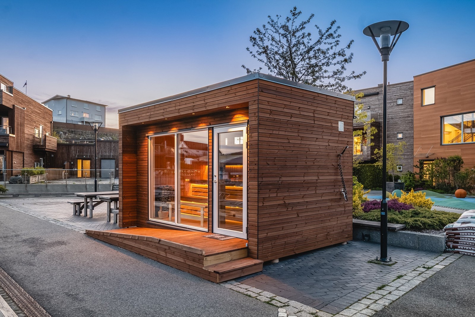 Sameiet har nylig fått bygget badstue Galleribilde