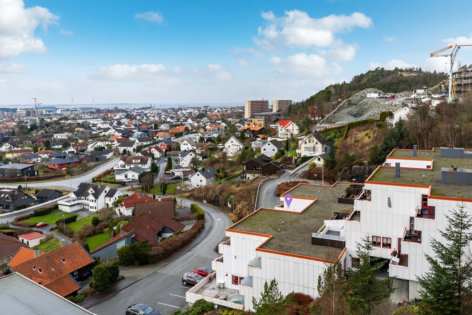 Perfekt beliggenhet like sør for høyblokkene Galleribilde