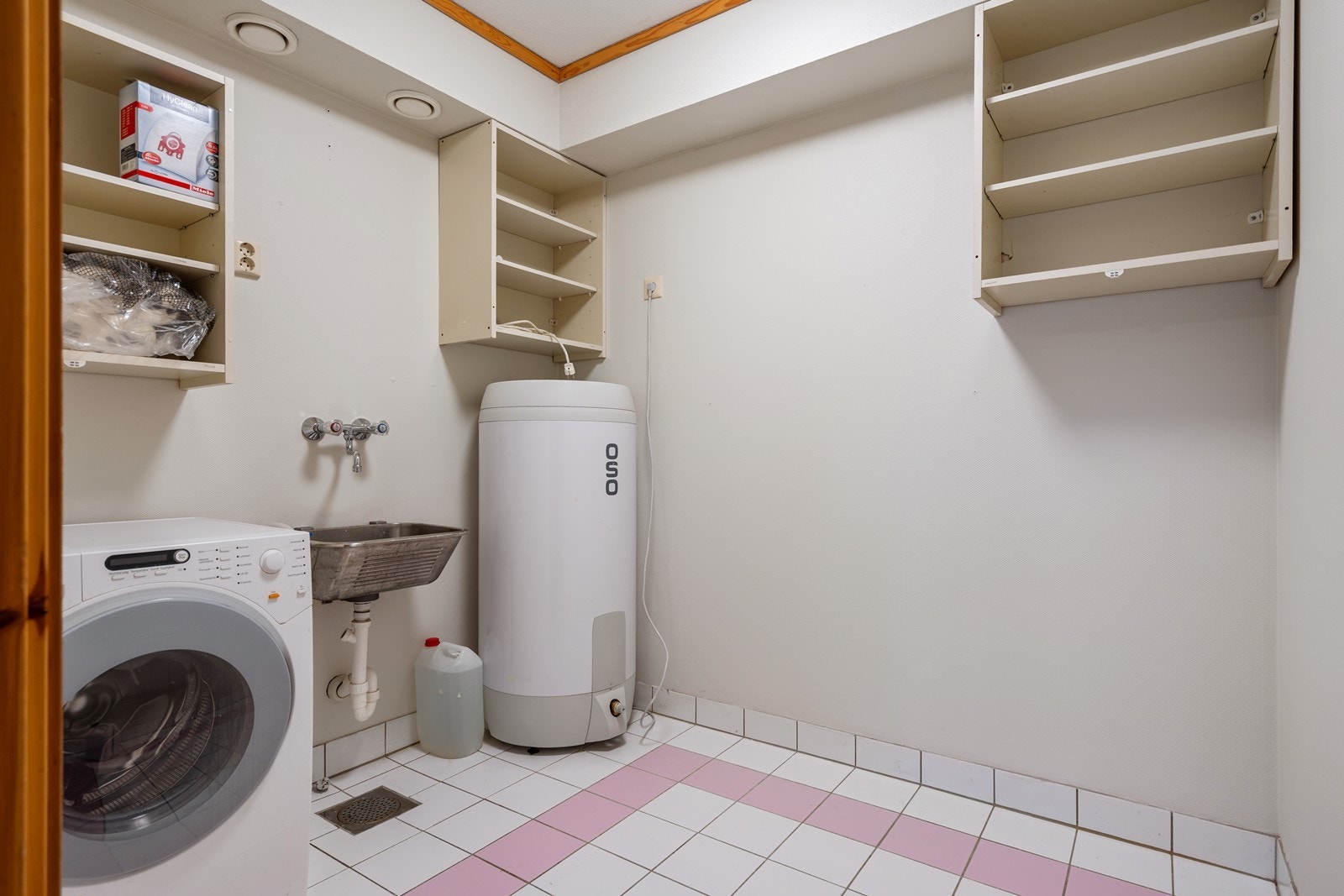 Praktisk med eget vaskerom Galleribilde