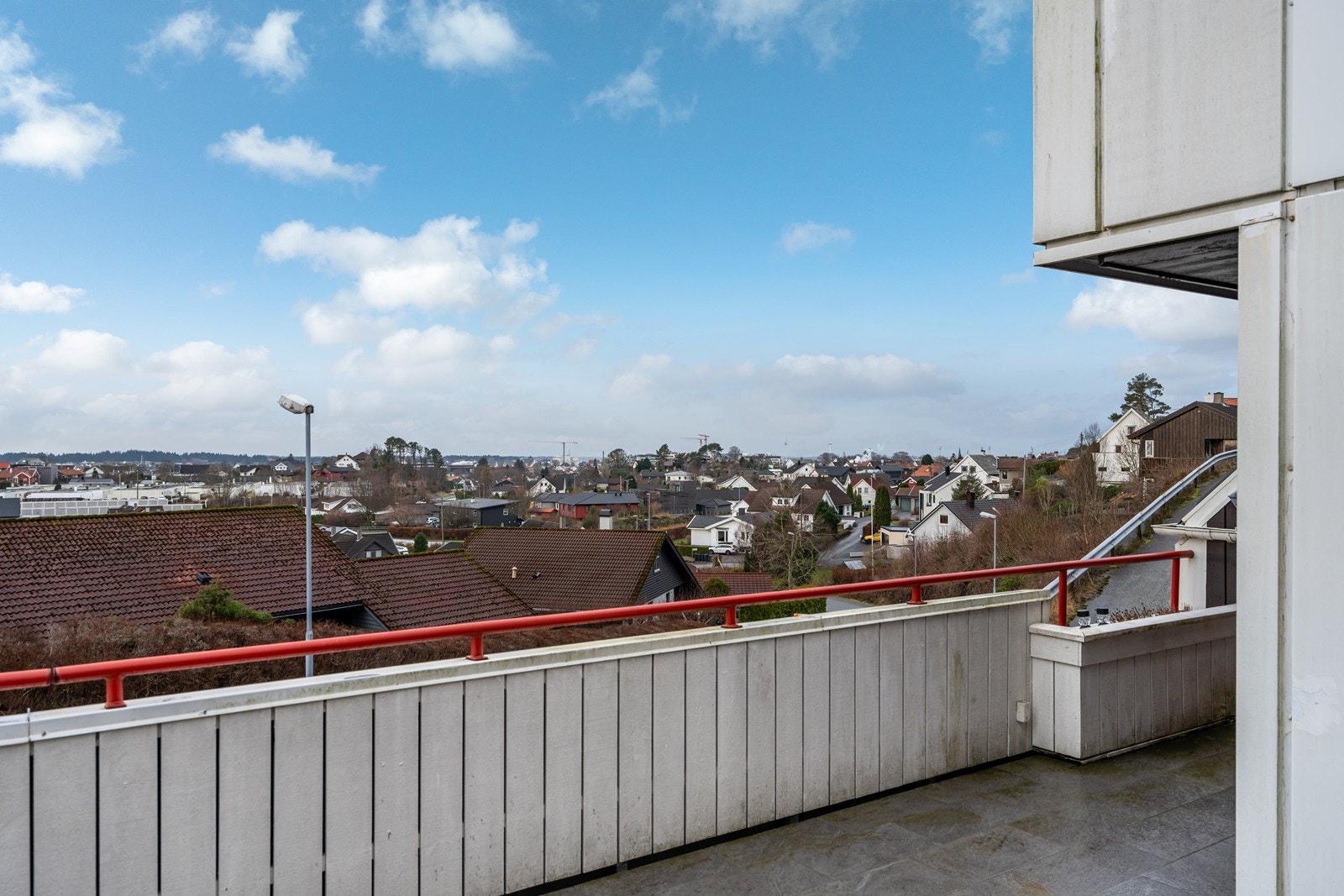 Selv fra 1. etasje har man meget god utsikt Galleribilde