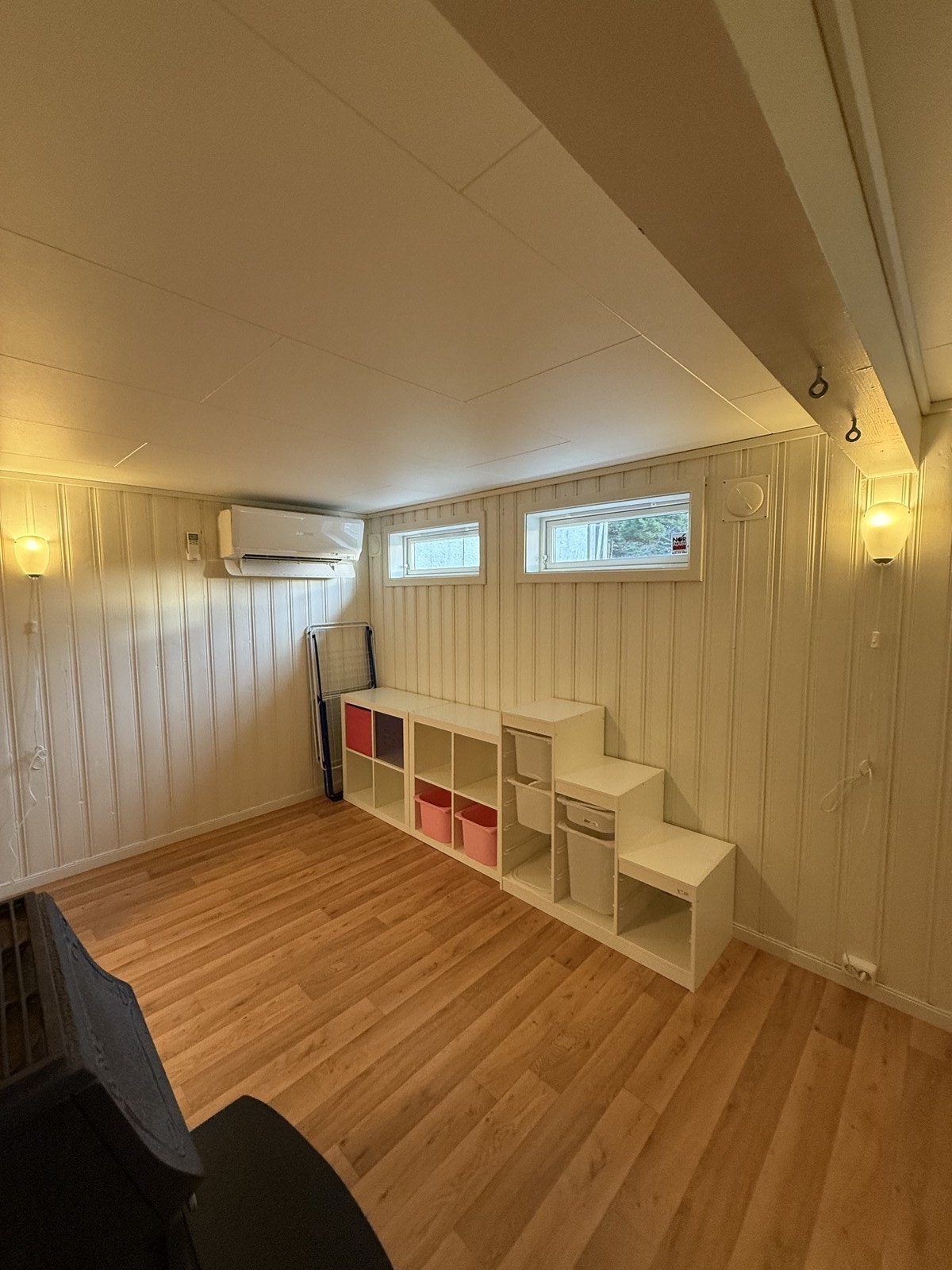 Kjellerstue med varmepumpe - ikke rom til varig opphold Galleribilde