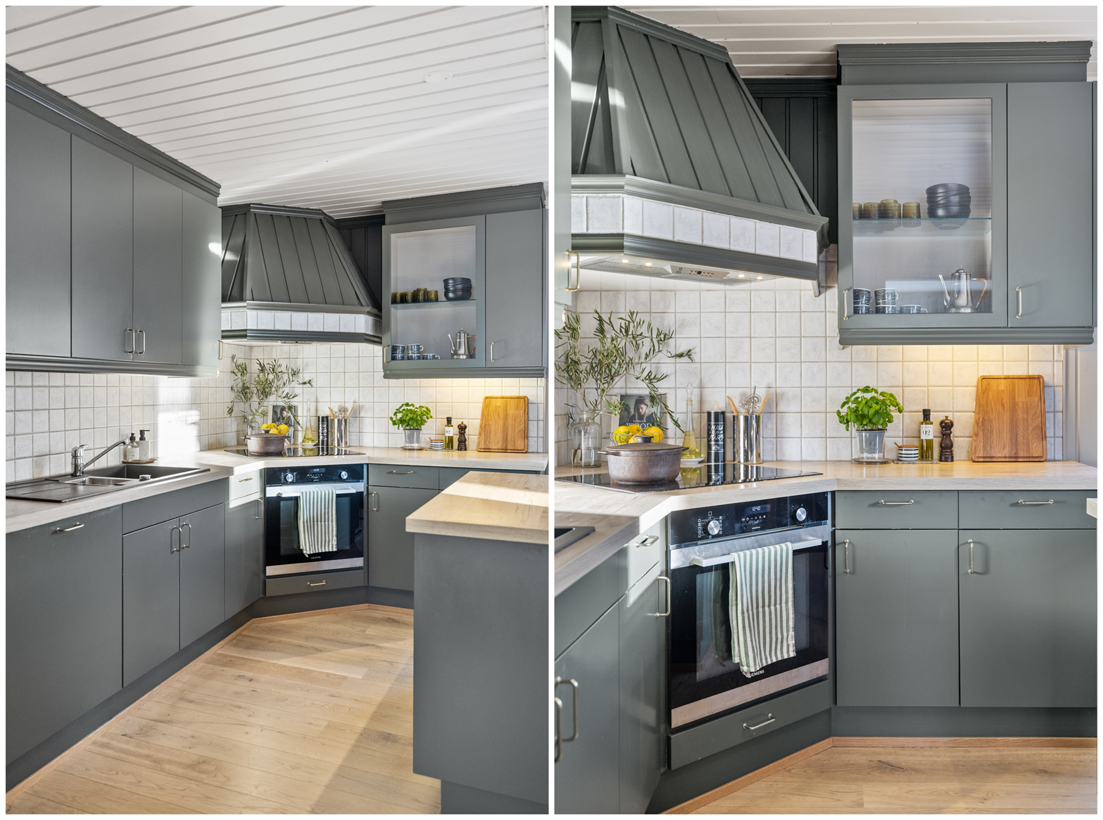 Her får du et kjøkken med alle kvalitetene du trenger i hverdagen. Galleribilde