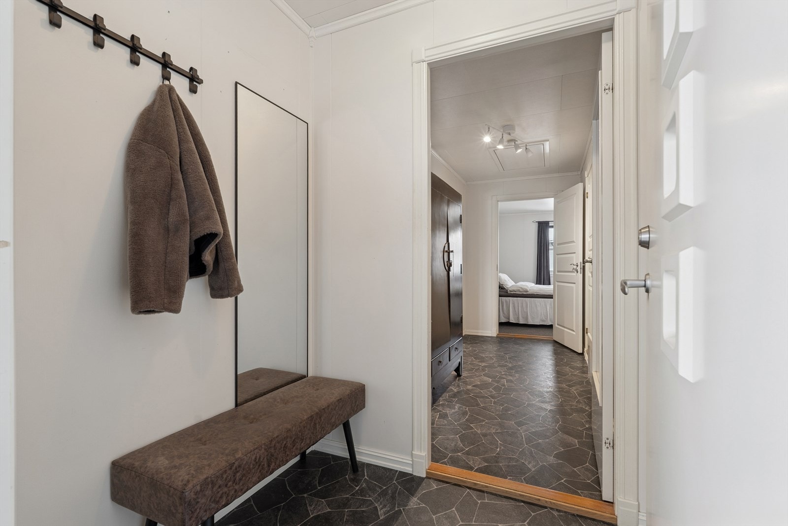 Trivelig velkomst til leiligheten. Galleribilde