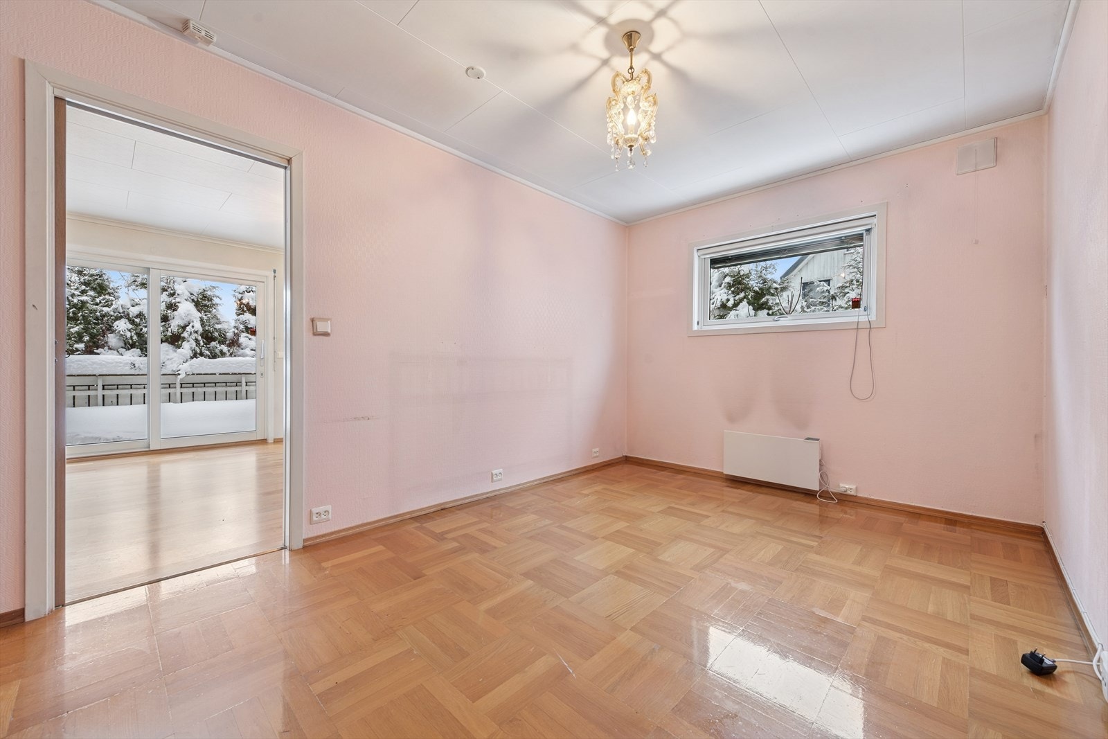 Soverom 1 i 1. etasje. Rommet ligger i tilbygg fra 2002. Galleribilde