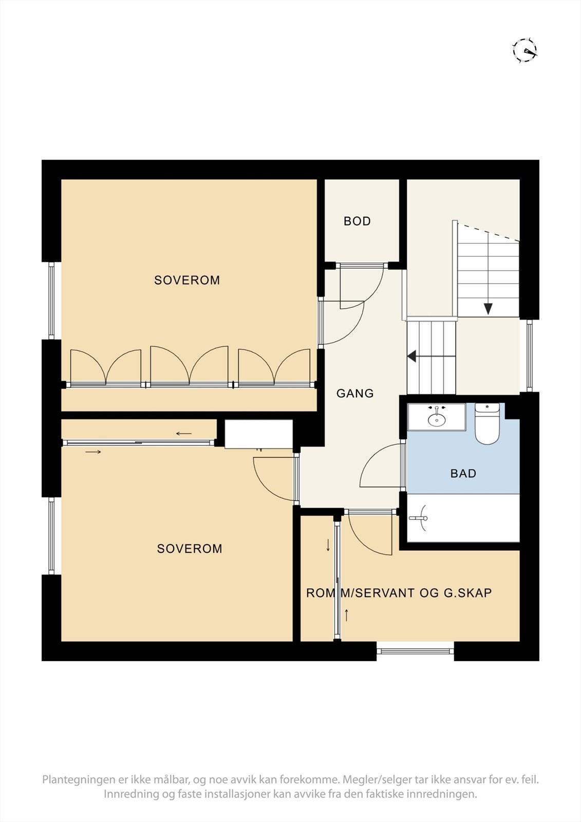 Plantegning - 2. etasje Galleribilde