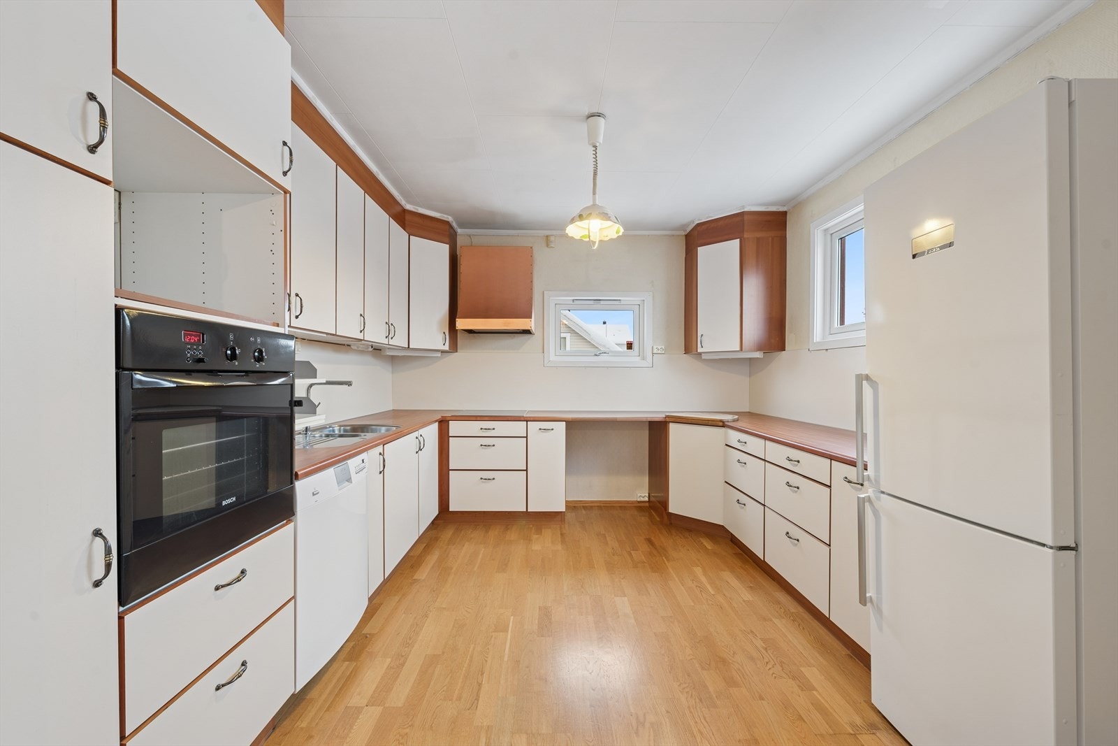 Kjøkkenet er pent og praktisk innredet. Galleribilde