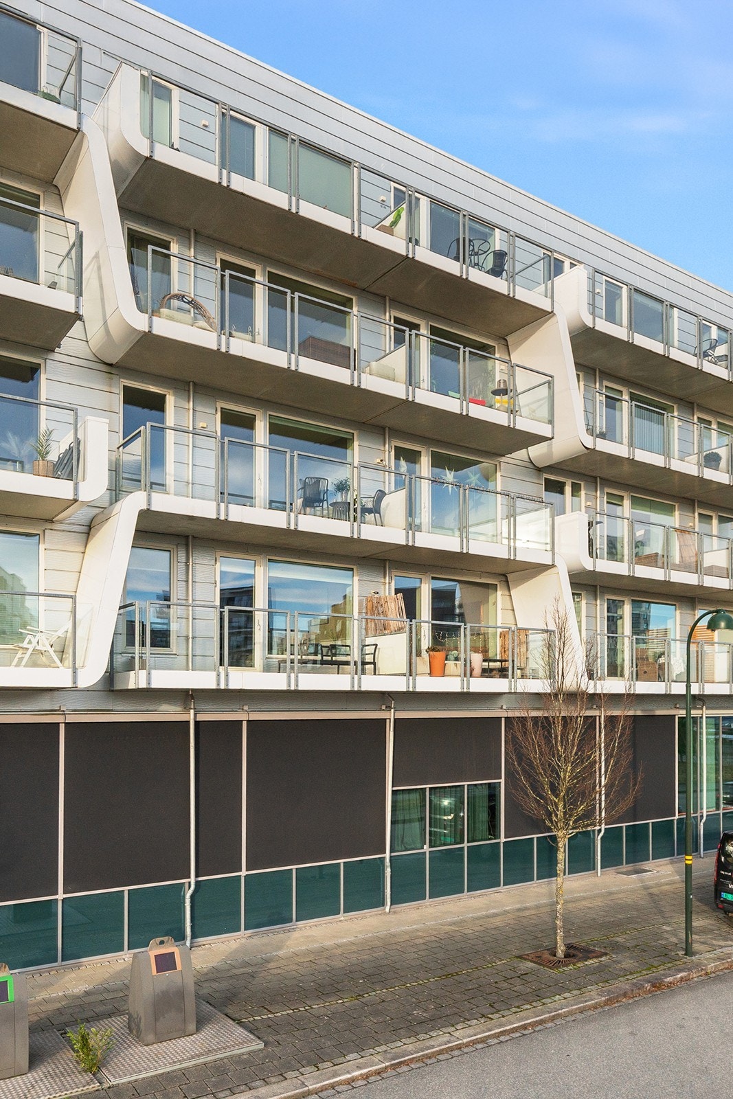 I gangavstand fra leiligheten har du nye Nylund skole, Lervig sykehjem og barnehage Galleribilde