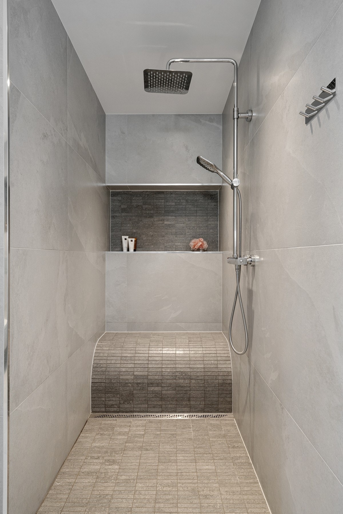 Flott dusjhjørne. Galleribilde