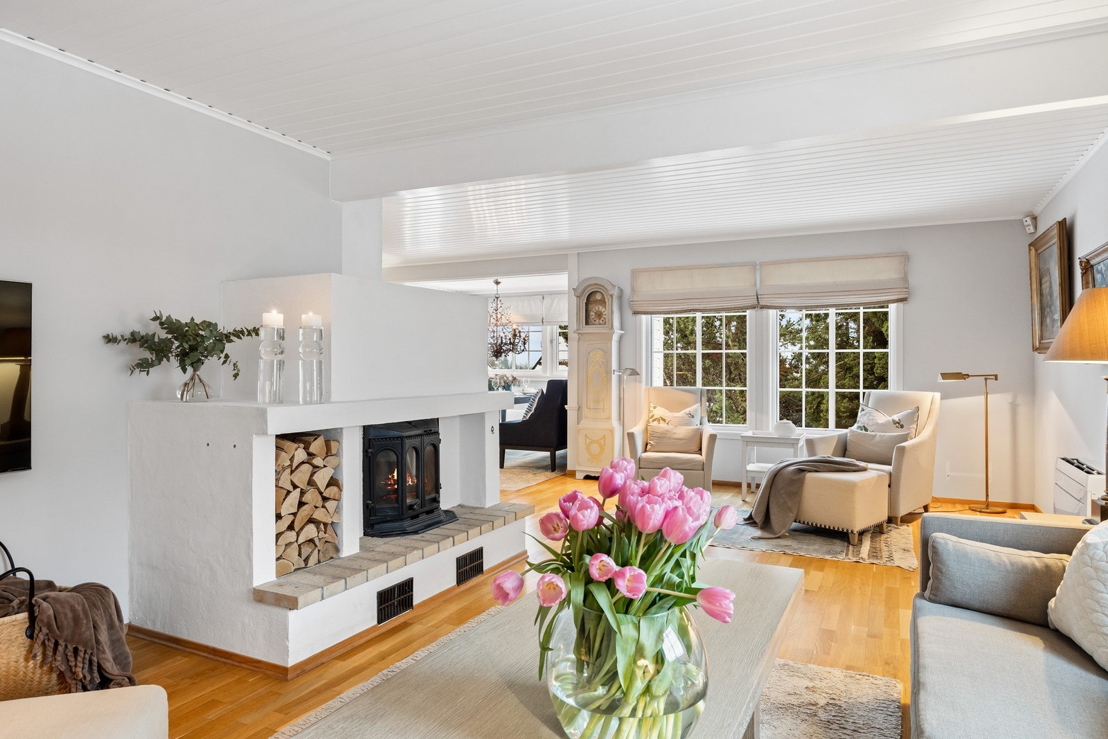 Flott famileibolig med fin og tilbaketrukket beliggenhet. Galleribilde