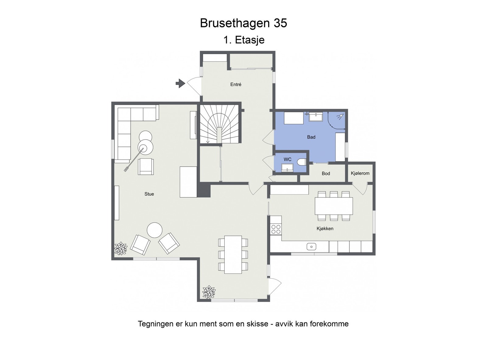 Første etasje. Galleribilde