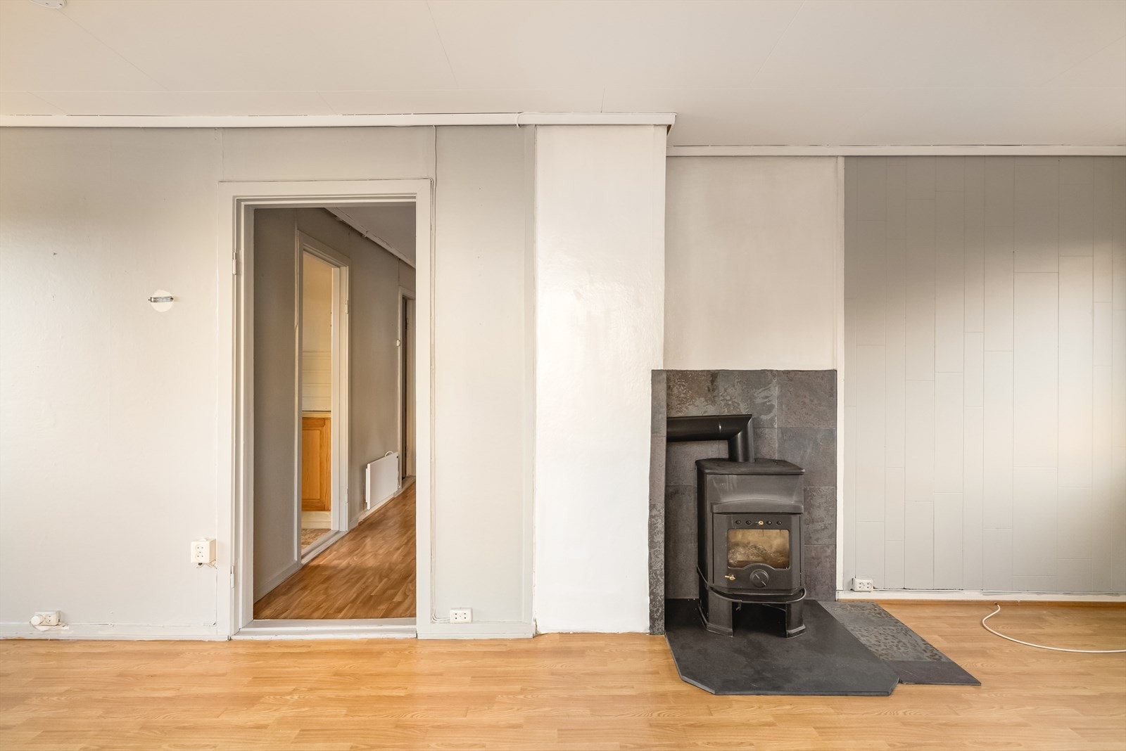 Peisovnen luner godt på kalde høstkvelder. Galleribilde