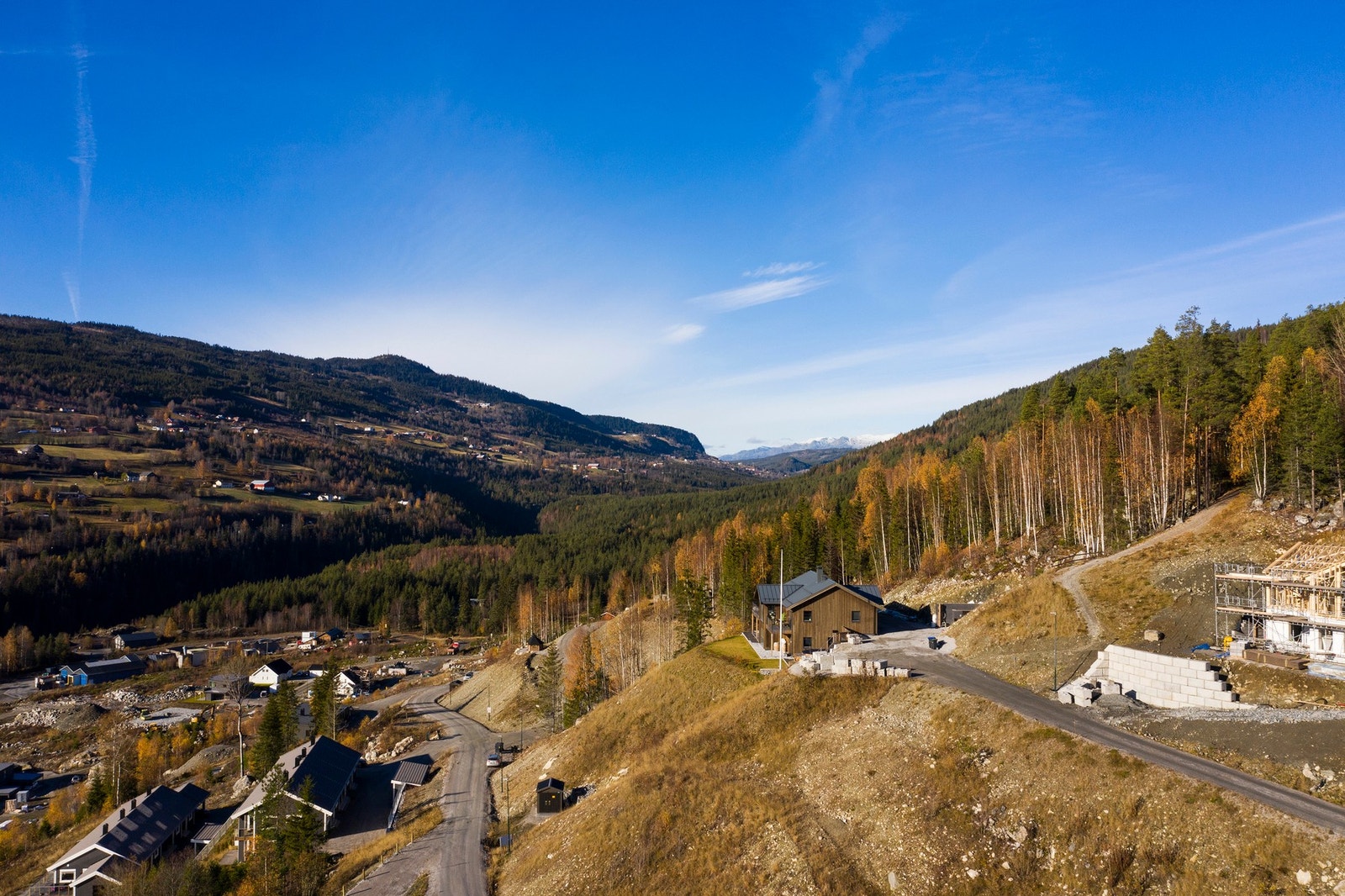 Nydelig utsikt innover mot Hemsedalsfjella Galleribilde