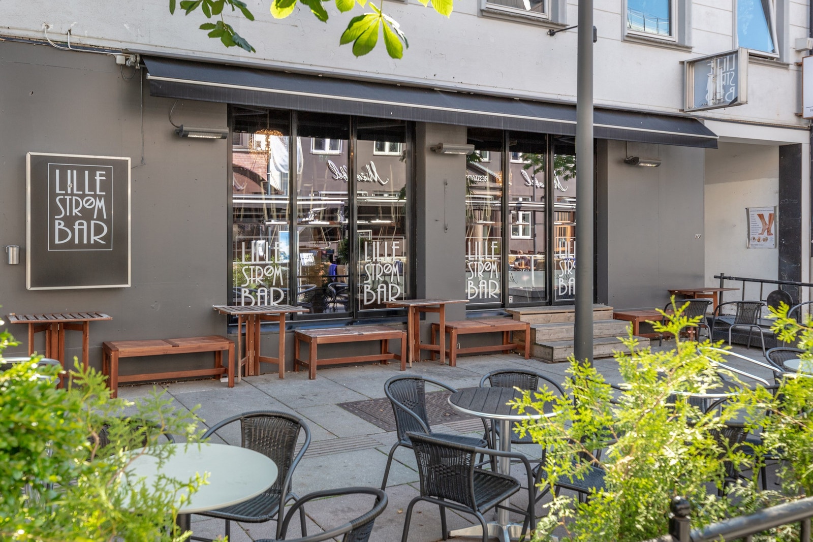 Bor du sentralt i Lillestrøm så har du umiddelbar tilgang til hyggelige utesteder og resturanter Galleribilde