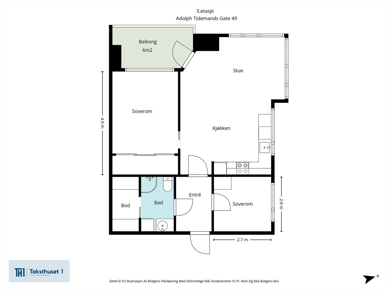 Plantegning Galleribilde