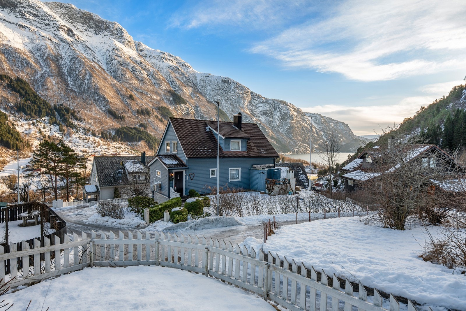 Et kjekt nabolag med mange hyggelige naboer. Galleribilde