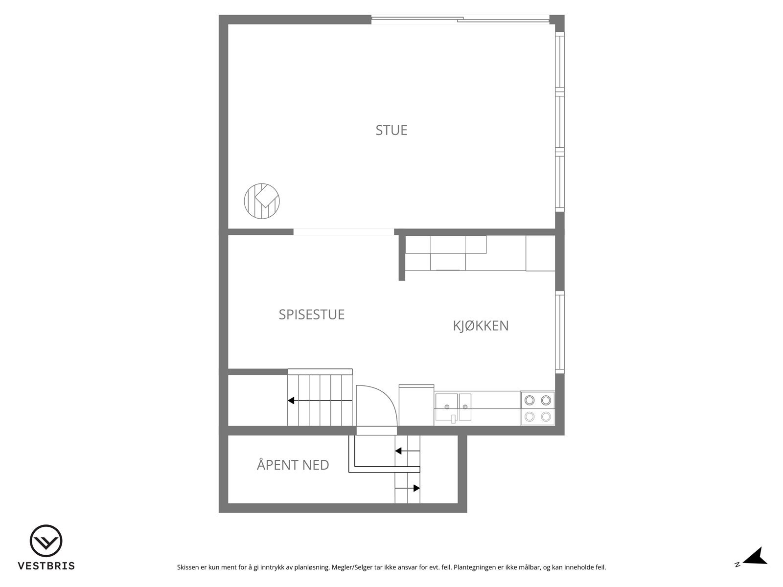 Plantegning | 1.etasje Galleribilde