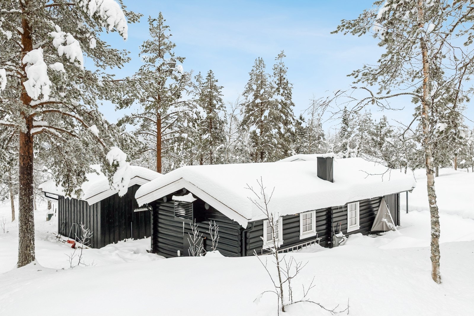 Det er kun 1 km til nærmeste alpinbakke i Trysilfjellet, Norges største skianlegg. Galleribilde