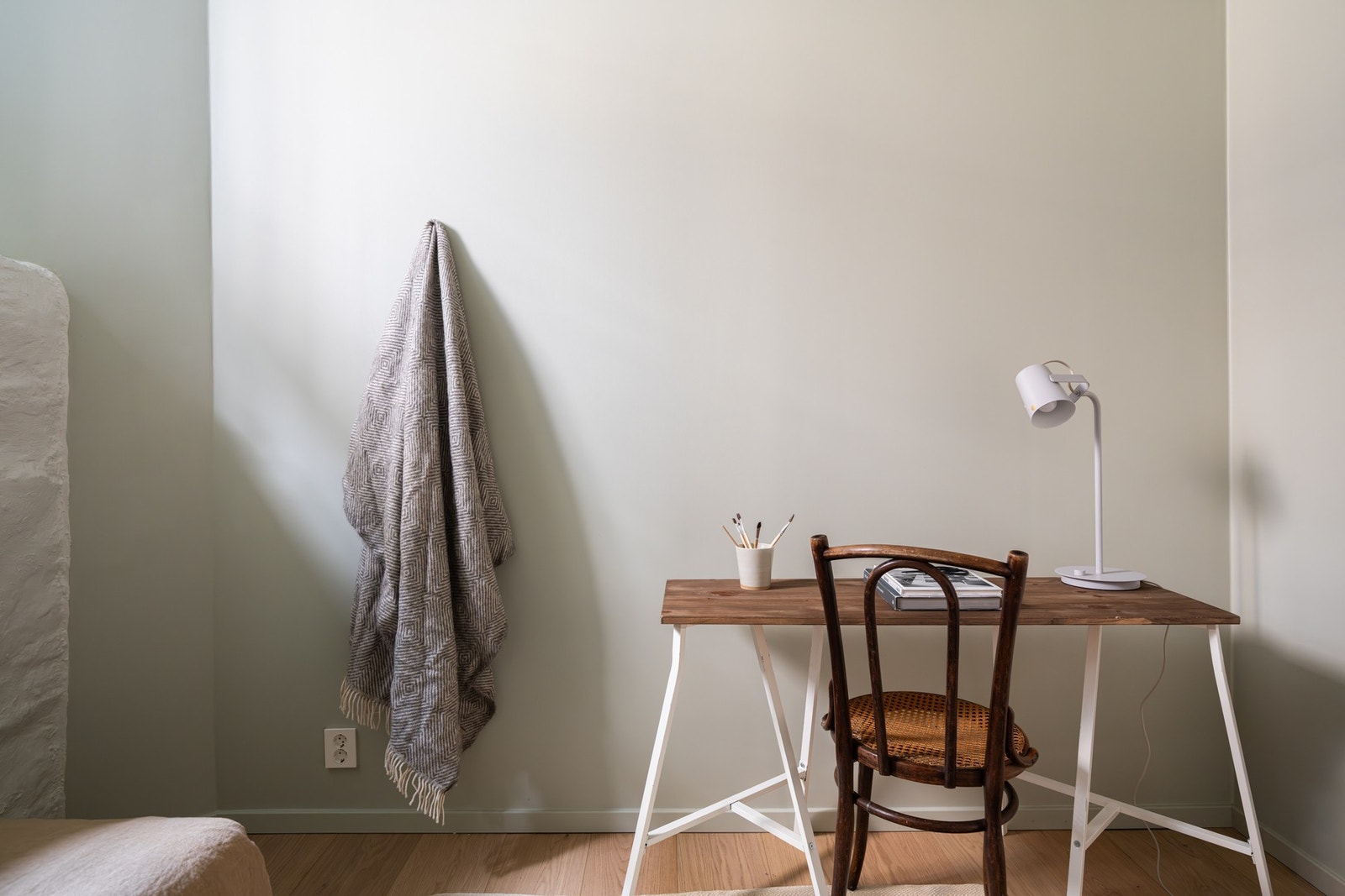 Det er også plass til skrivebord eller annet ønsket møblement. Galleribilde