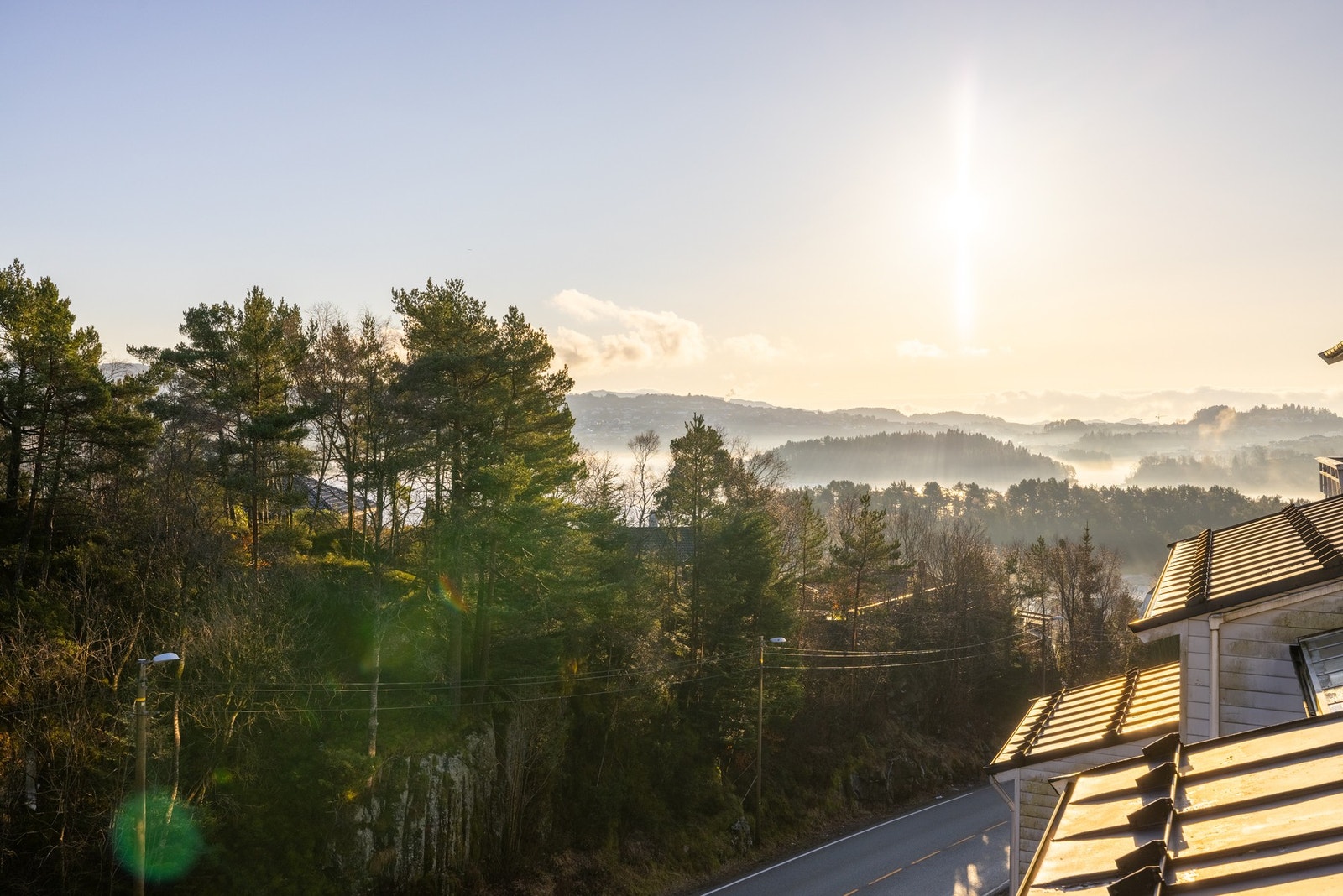 Herfra har man nydelig utsikt. Galleribilde