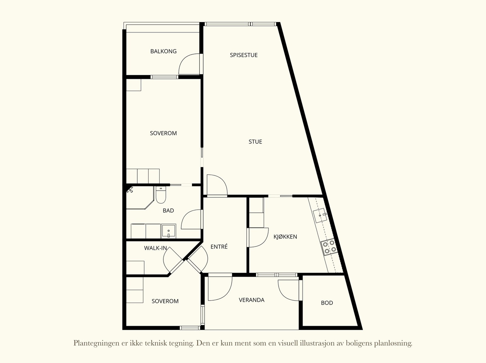 Plantegning. Galleribilde