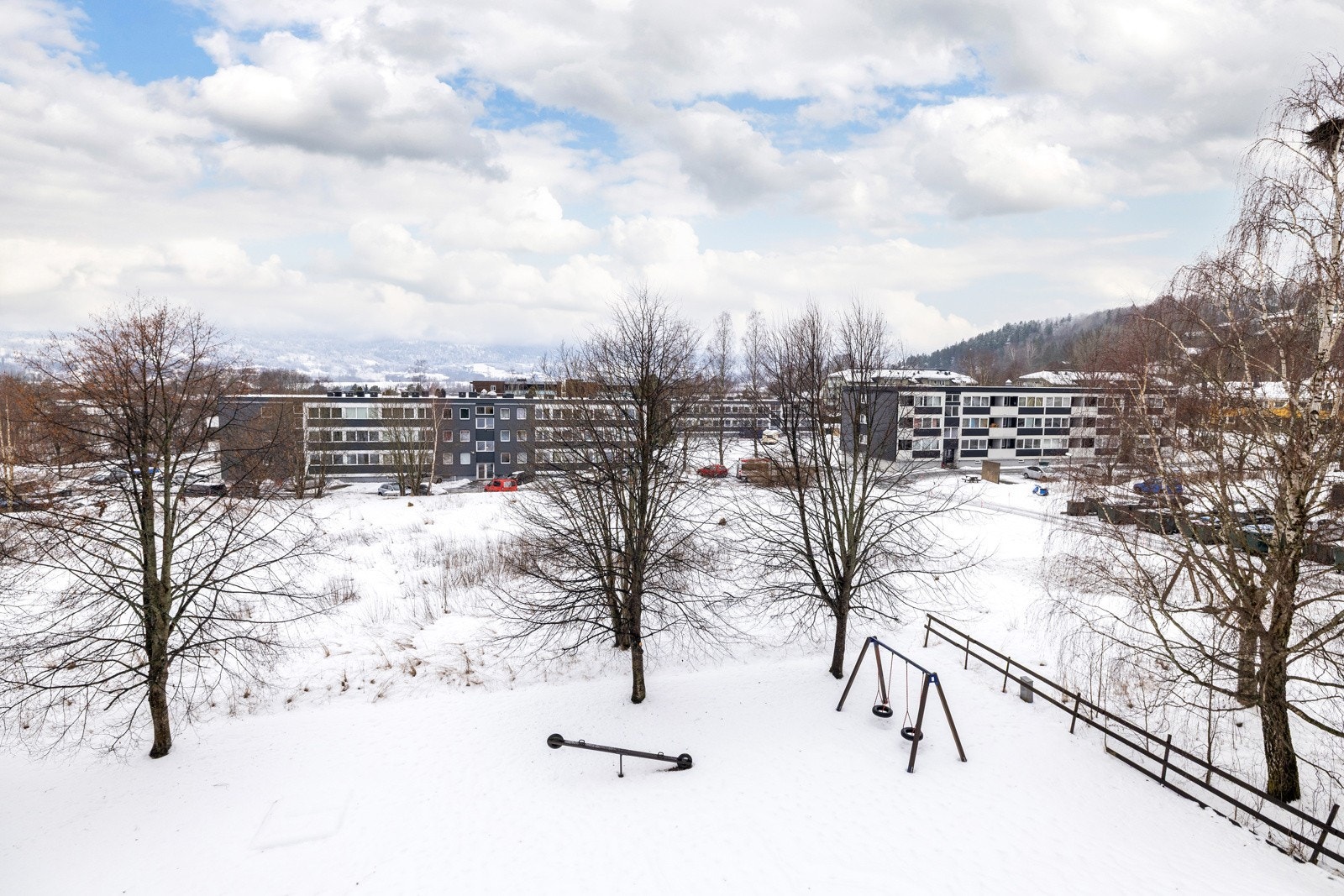 Ingen foranliggende bygninger som stjeler utsikten. Galleribilde