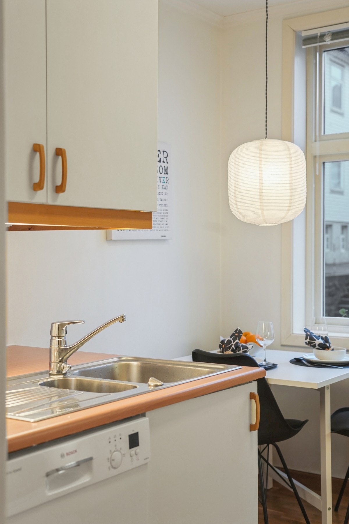 Oppvaskkum i stål. Galleribilde