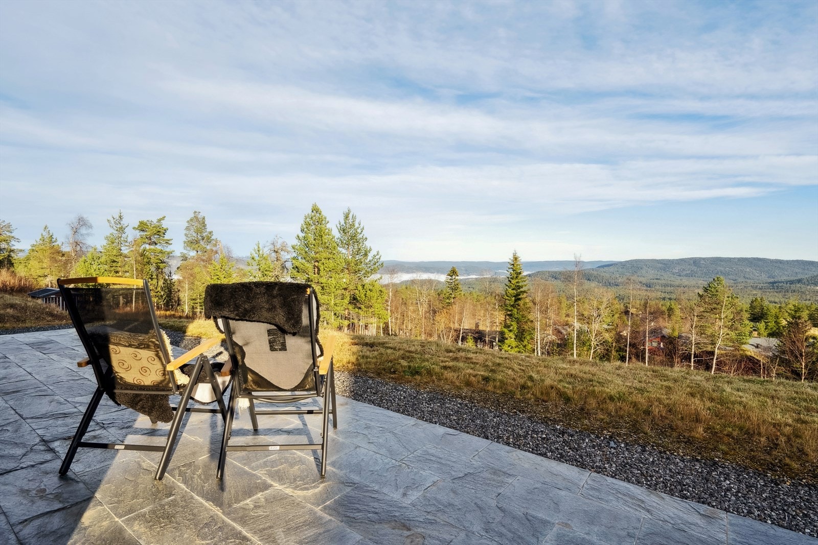 Terrasse og utsikt Galleribilde