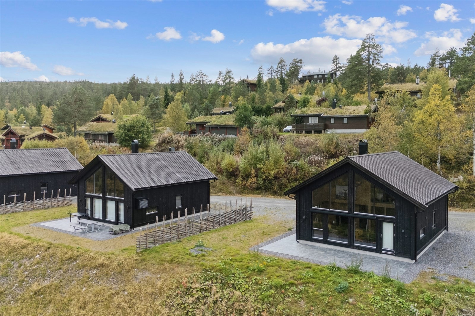 Gvelven - ett hyggelig hyttefelt Galleribilde