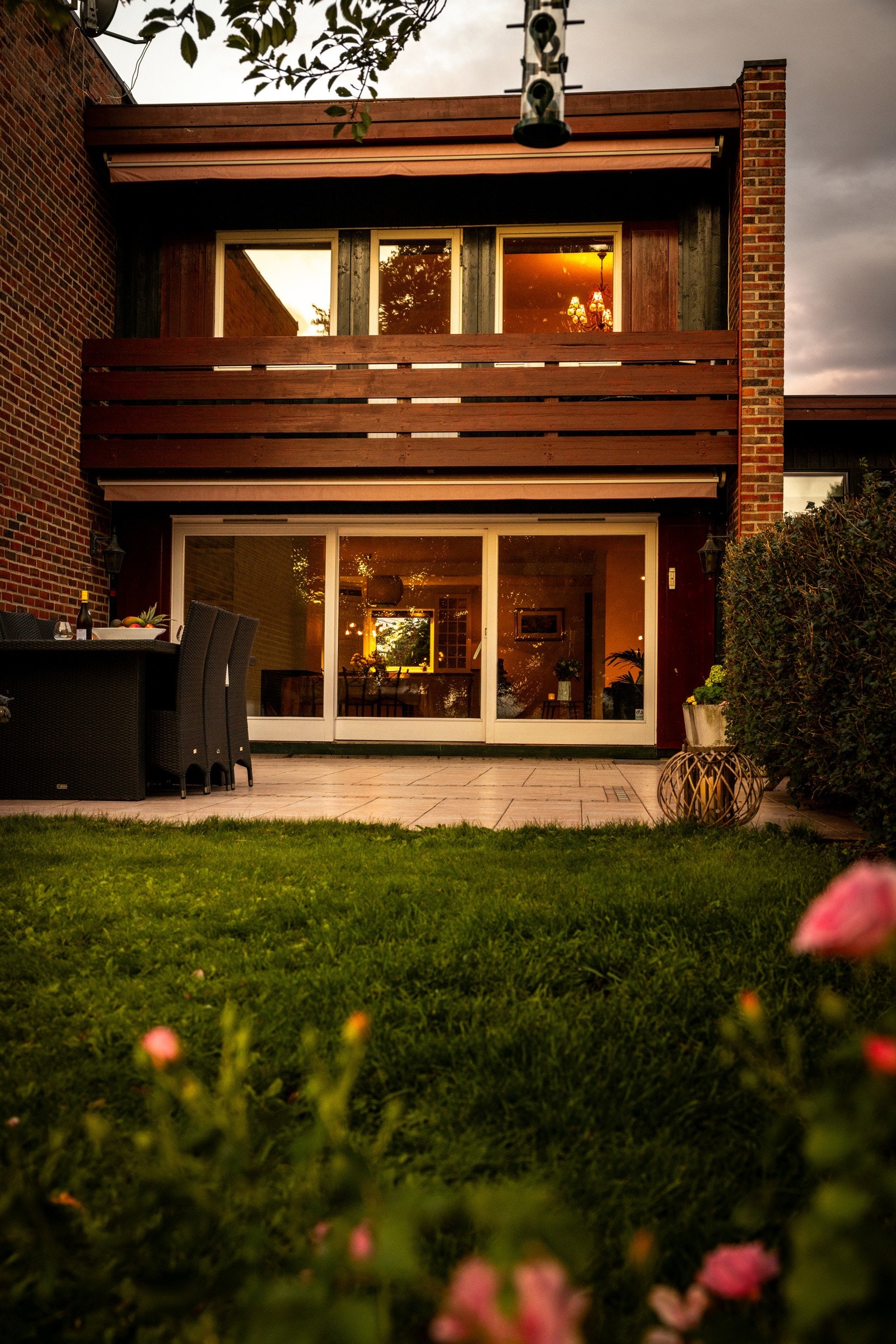 Beliggenheten litt opp for parken sørger for at du slipper direkte innsyn fra forbipasserende. Galleribilde