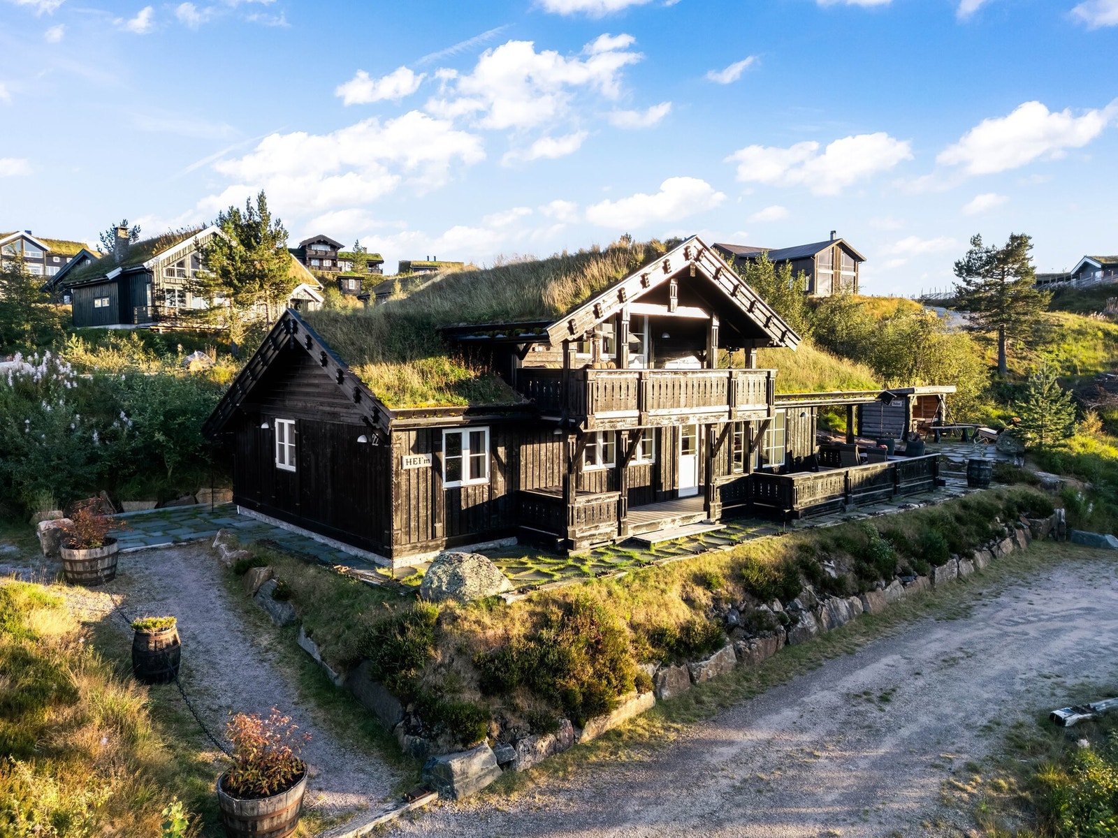 Om sommeren har man sol helt frem til ca. kl. 22.30. Galleribilde