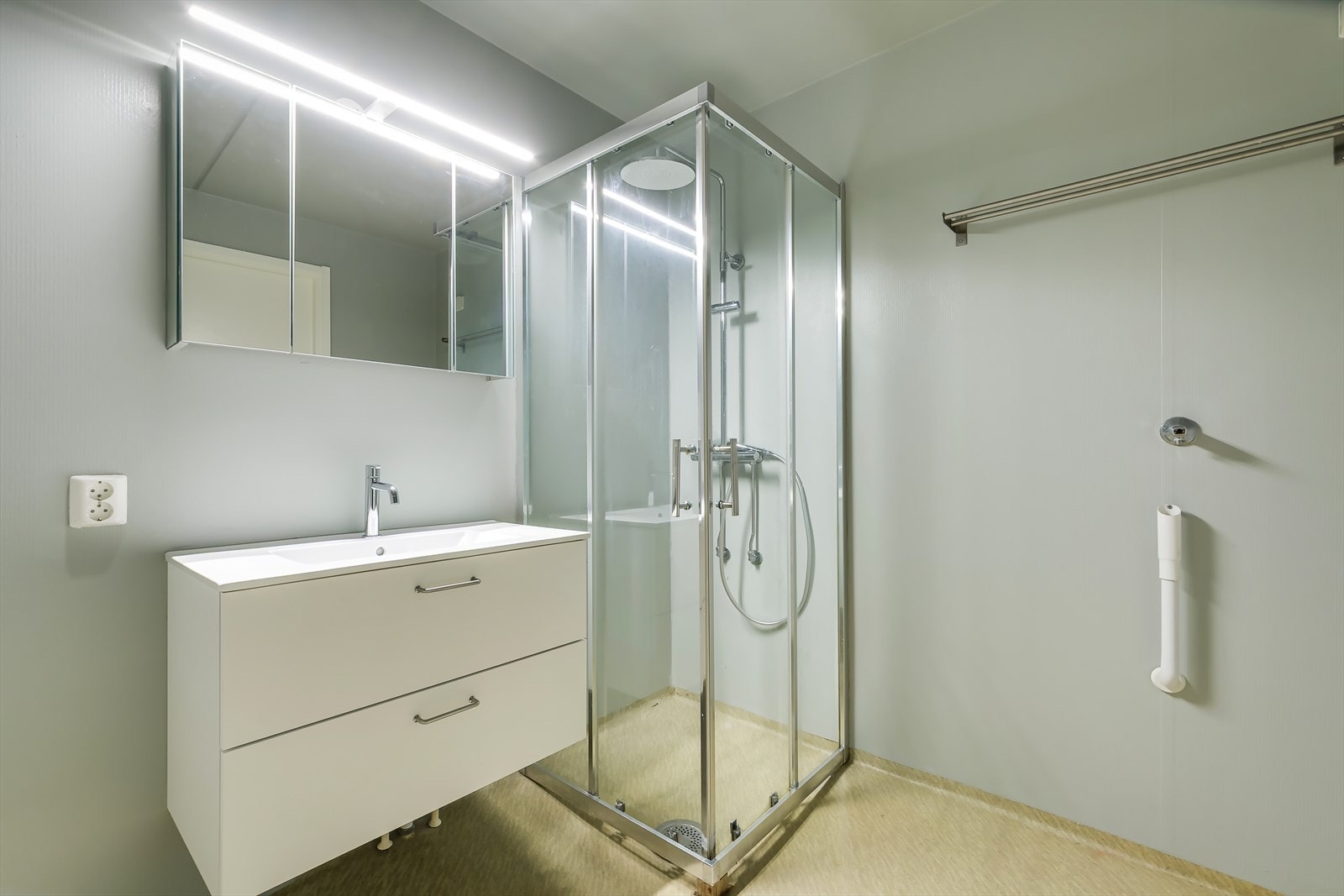 Det er opplegg for vaskesøyle Galleribilde