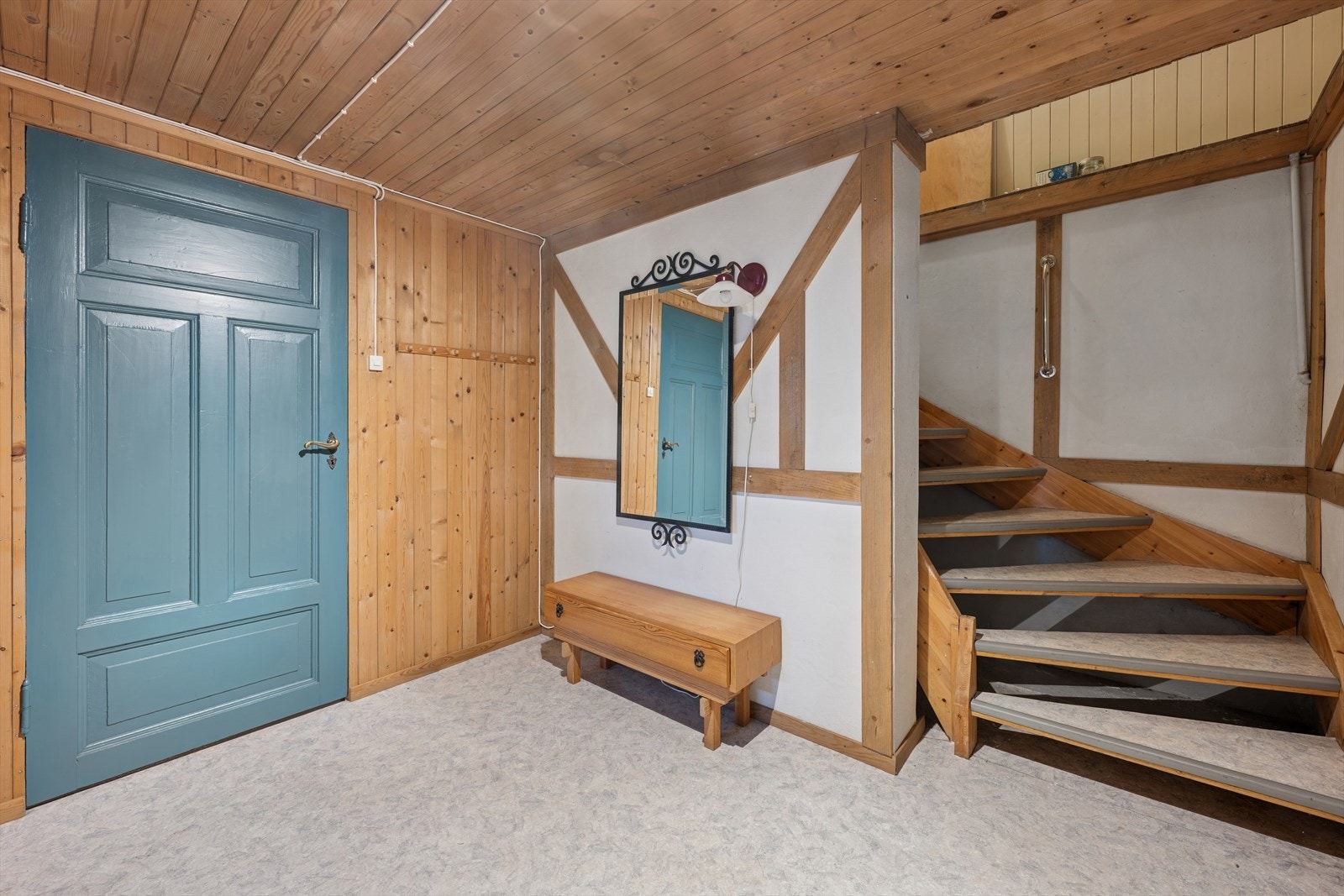 Gangareal i underetasjen Galleribilde