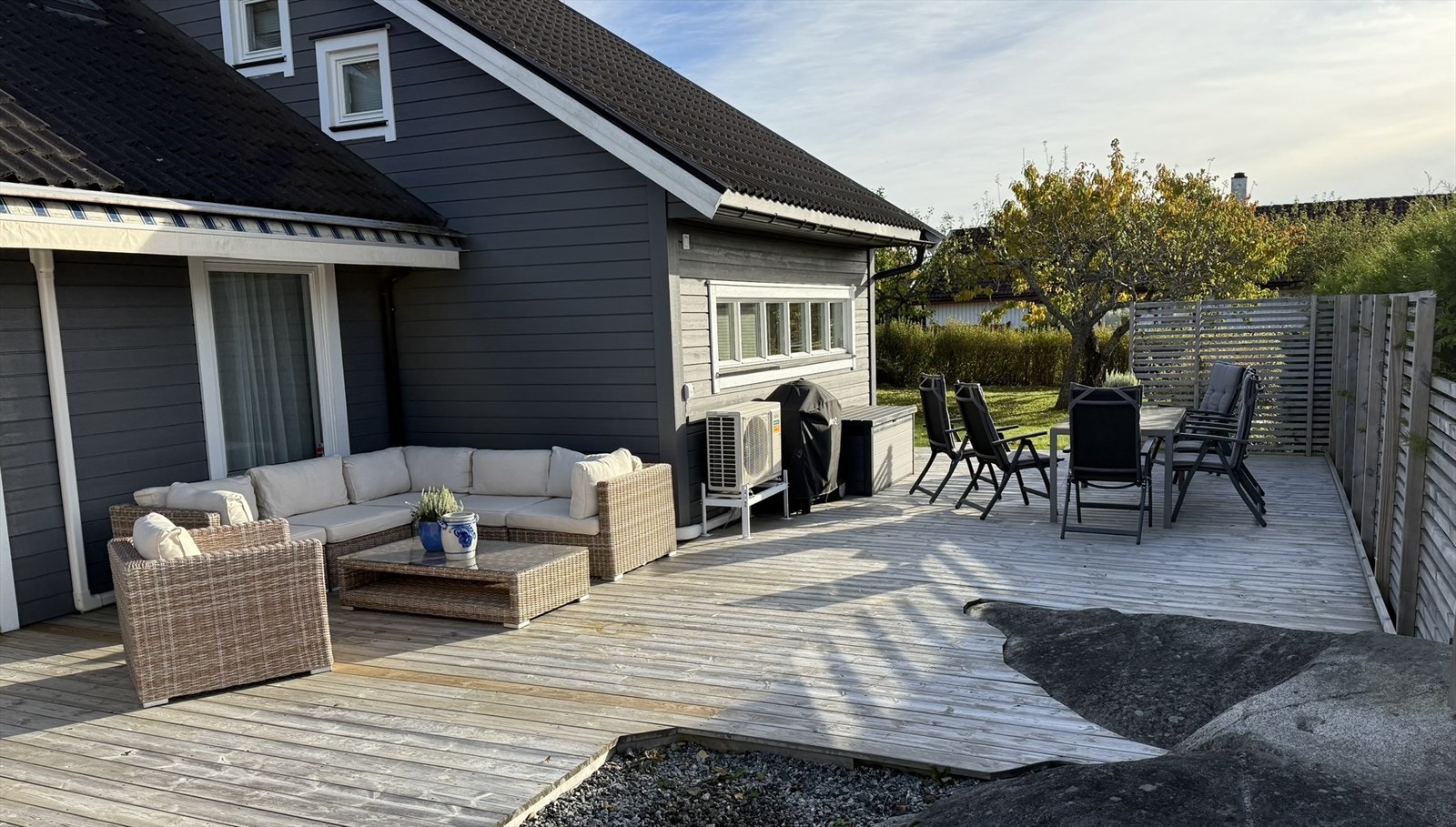 Sommer på terrassen. Galleribilde