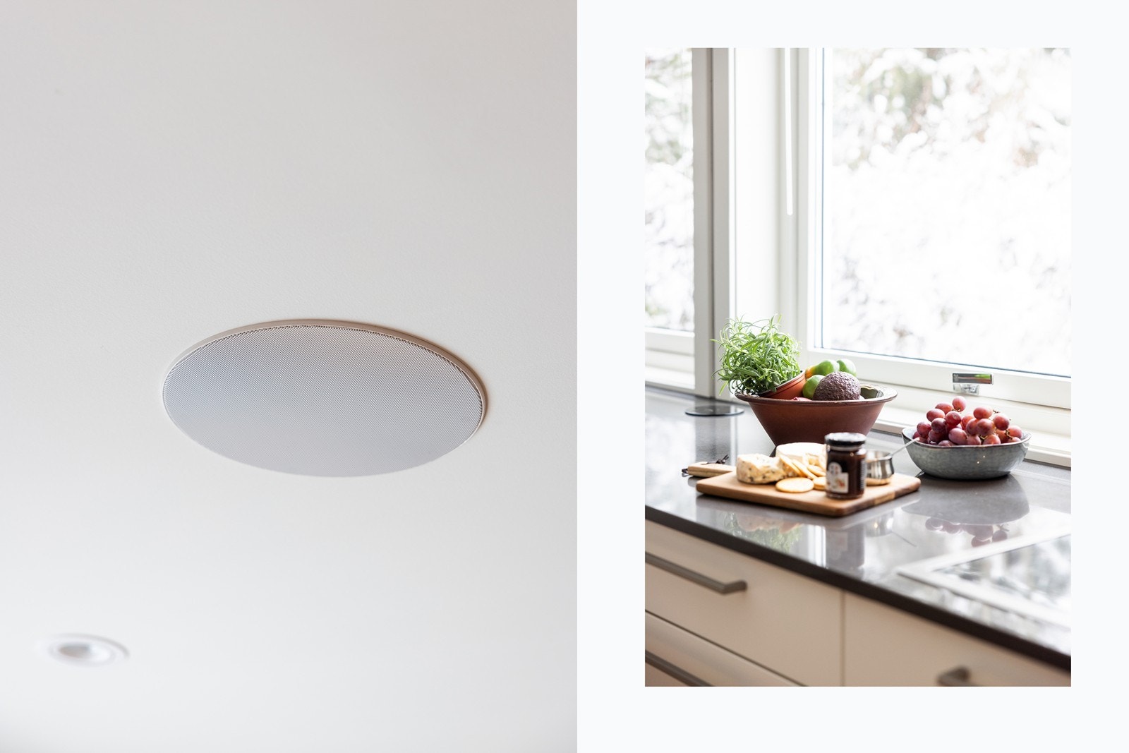 Kjøkkenet er meget godt utstyrt og har blant annet høyttaleranlegg integrert i himlingen. Galleribilde