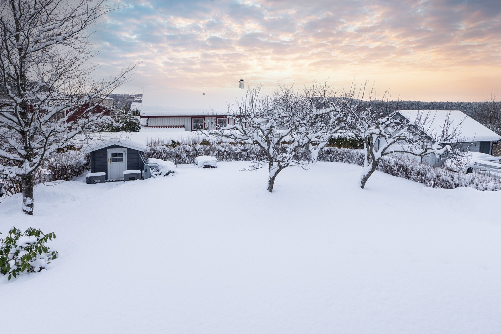 Området har god tilgang på turmuligheter, med umiddelbar nærhet til skog og mark. Galleribilde