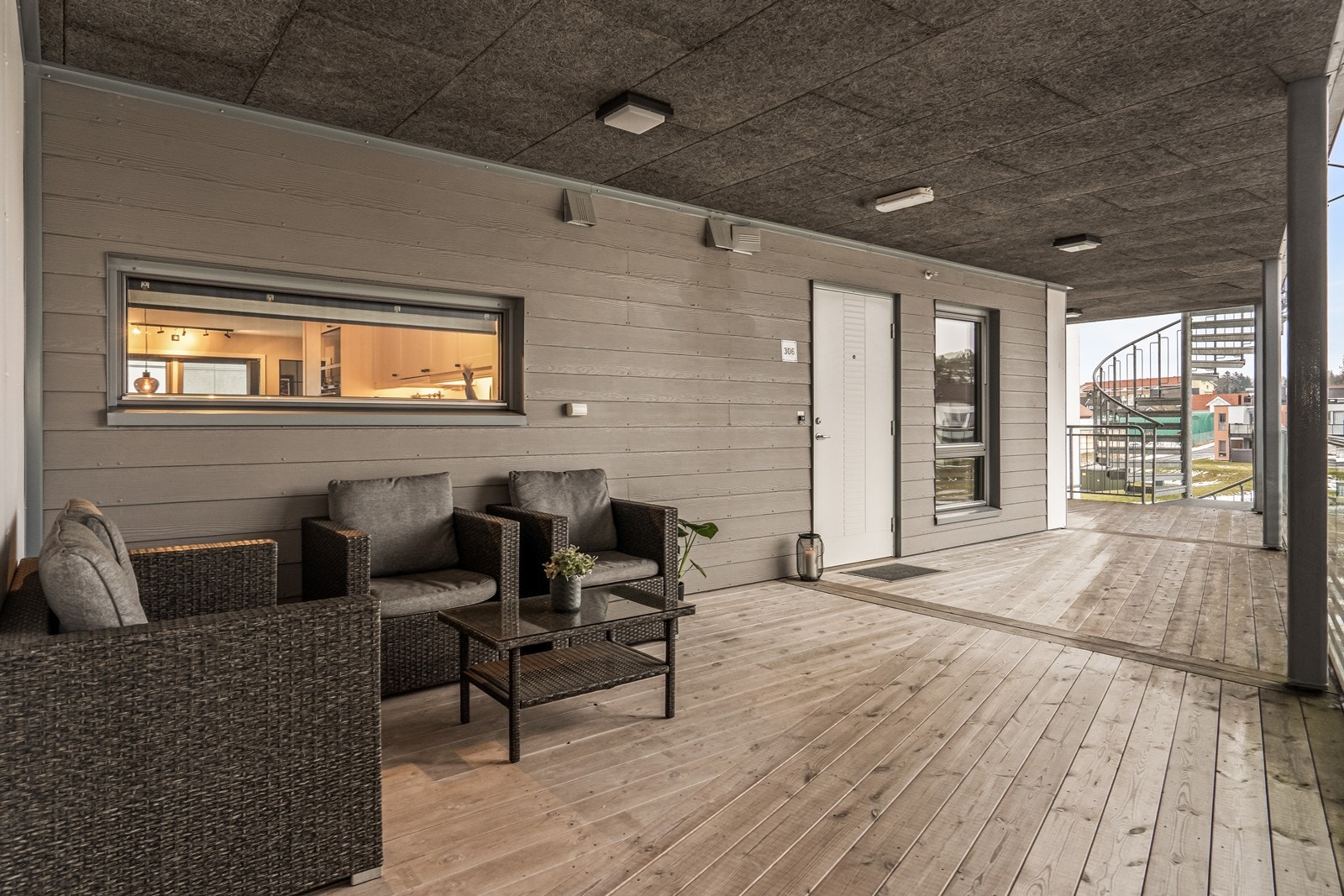 Leiligheten ligger i 3. etasje med enkel adkomst via heis eller trapp. Galleribilde